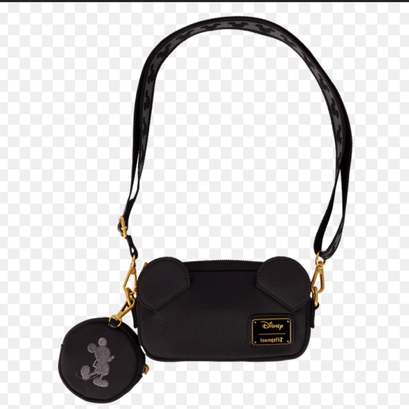 Disney Loungefly Mickey Ears Sling Bag. - Picture 5 of 6